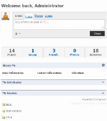 Social eLearning. JomSocial and JoomLMS integration